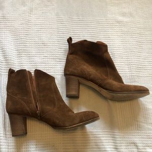 Jcrew tan booties